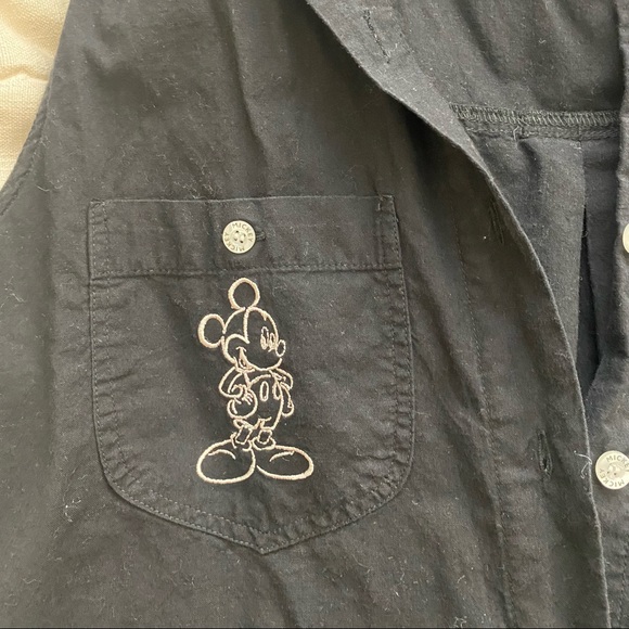 VINTAGE Minnie & Micky Mouse Sleeveless Polo - Picture 3 of 4